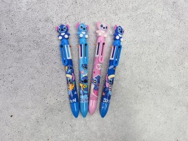 Pack 4 lapiceras colores intercambiables